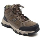 Skechers wandelbottien bruin 204477